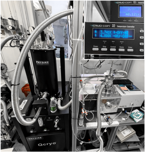 飛斯科用于低溫基質(zhì)隔離實驗的閉環(huán)系統(tǒng)安裝成功