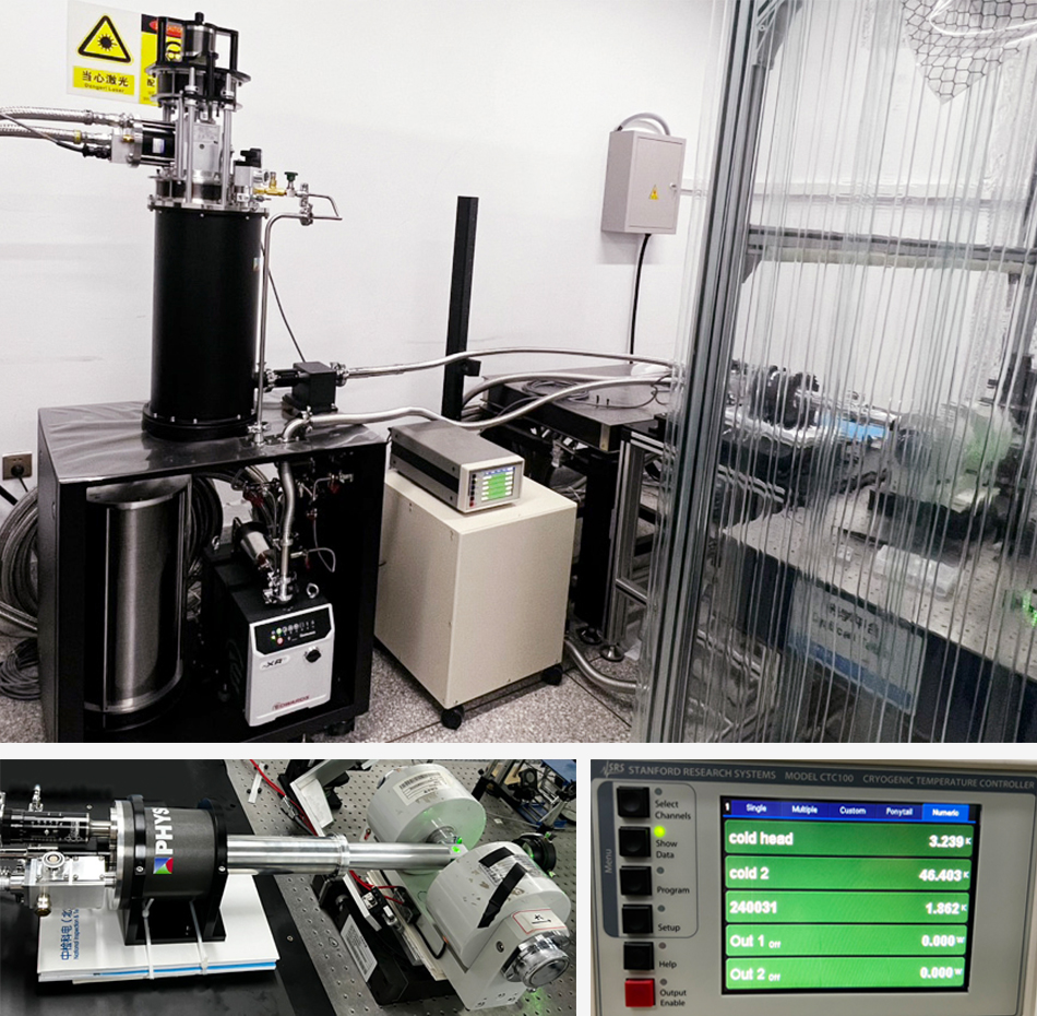 飛斯科用于MOKE測試的低振動(dòng)干式低溫系統(tǒng)安裝成功