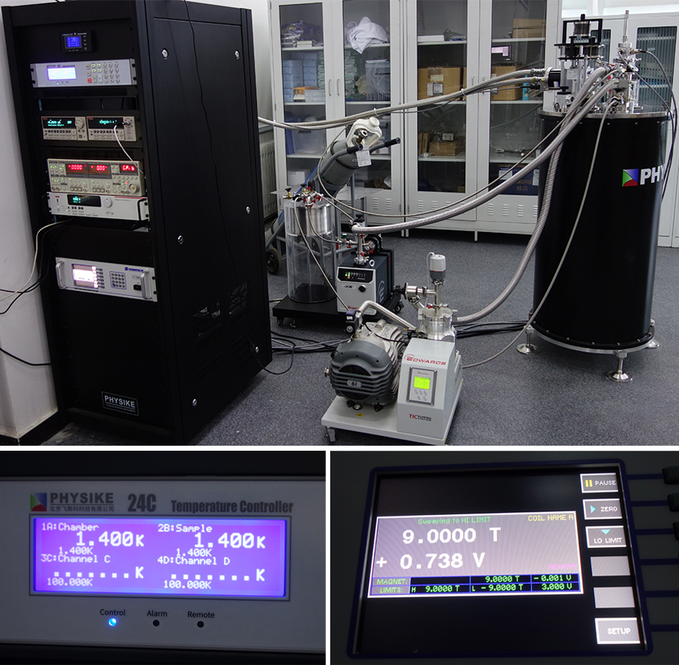 飛斯科低溫高壓強(qiáng)磁場測試系統(tǒng)(TKMS)安裝成功 飛斯科低溫高壓強(qiáng)磁場測試系統(tǒng)(TKMS)安裝成功