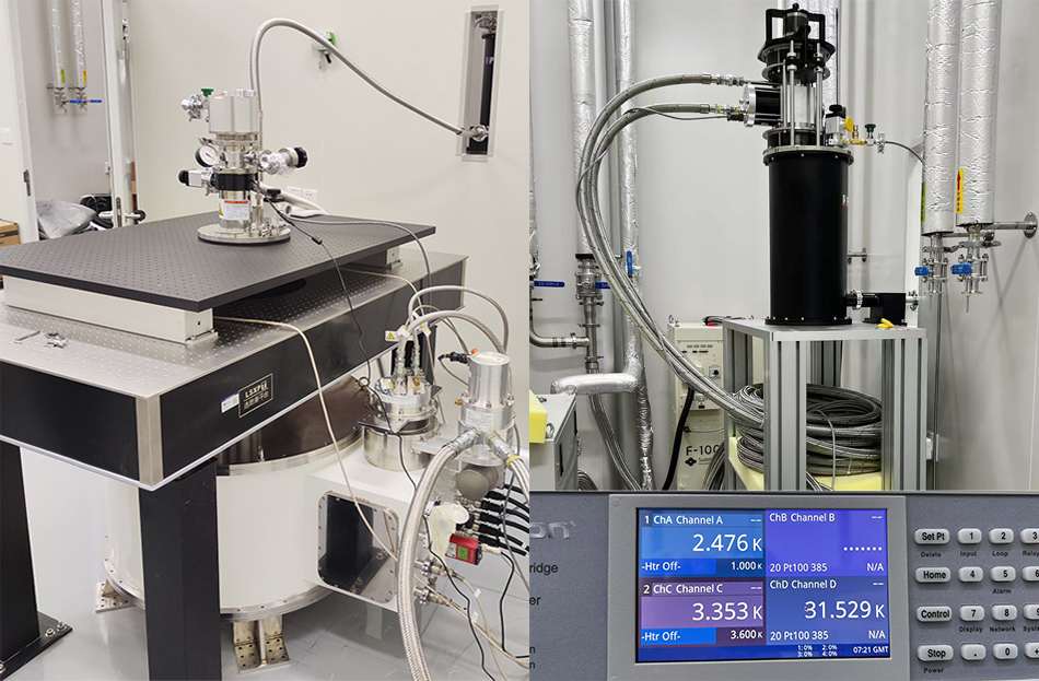 飛斯科低振動干式頂部裝卸型低溫系統(tǒng)安裝成功